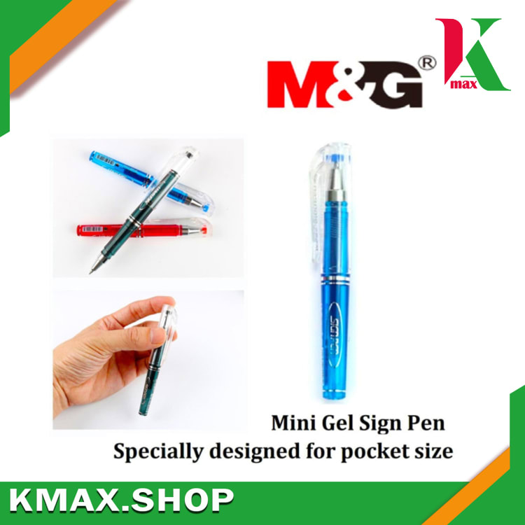 M&G Ballpen Blue Sign Pen Pocket size (Pcs)