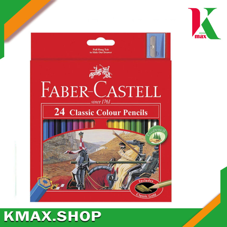 Faber Castell Classic  Color Pencil 24 Color