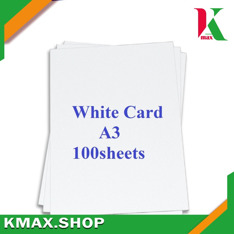 White Card A3 ( 100pcs )