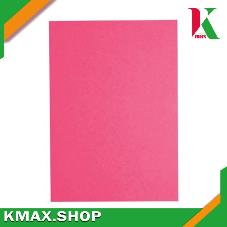 Color paper A4 80g 100sheets 350 Cyber Hp Red (ပန်းရောင်အတောက်)