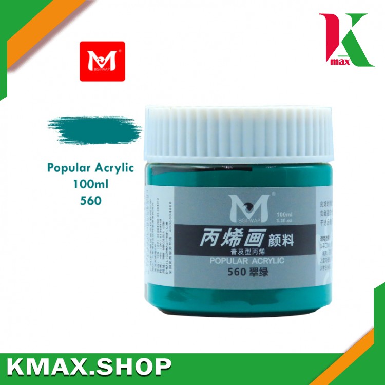 M Acrylic 100ml 560 Green