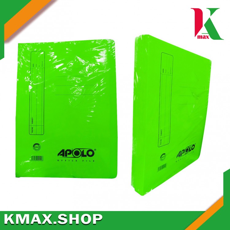 Apolo Paper File Color ( pkt/50 )  Green
