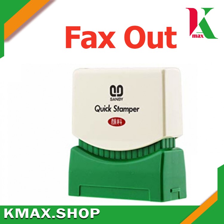 Auto Ink Quick Stamper Fax Out