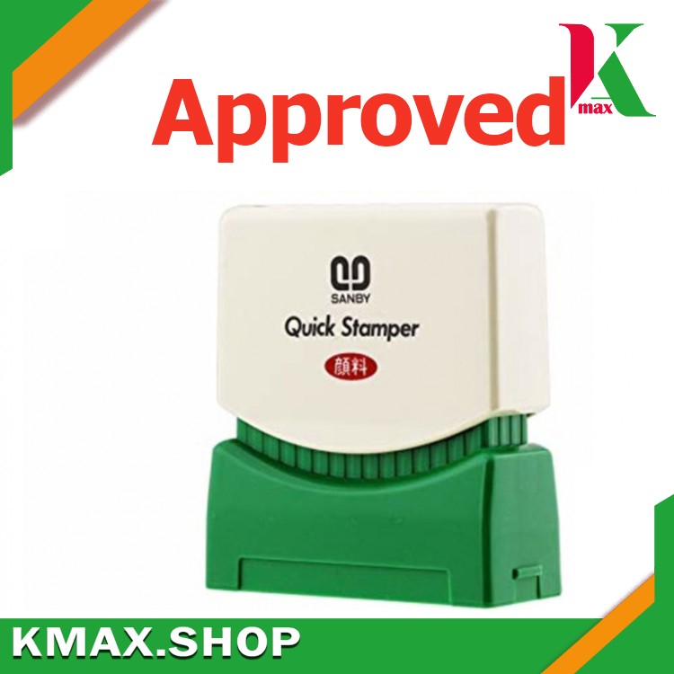 Auto Ink Quick Stamper Approved