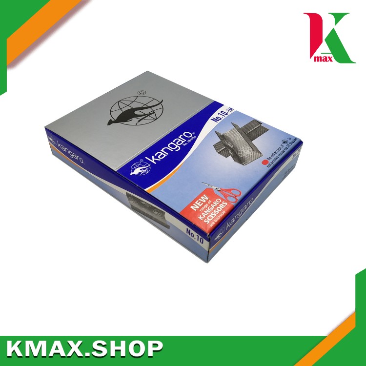 Kangaro Stapler Pin No10 ( 20pcs/box ) (Capacity 10Sheet)