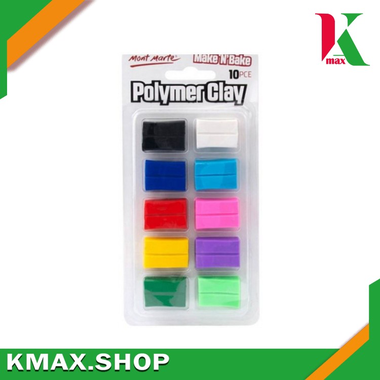 Mont Marte Polymer Clay (10colors) MMSP5011