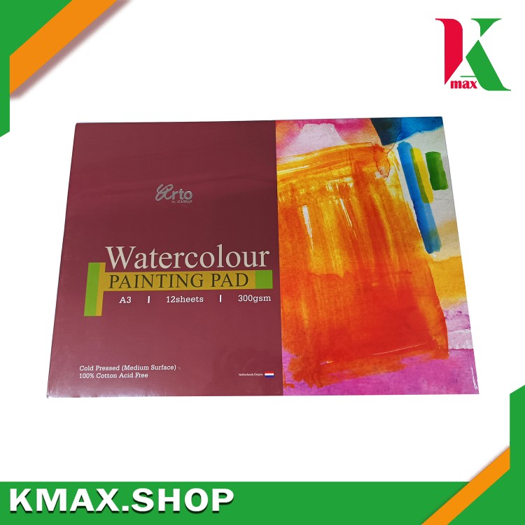 Arto water color pad A3/12sheets/300g (CR36255)