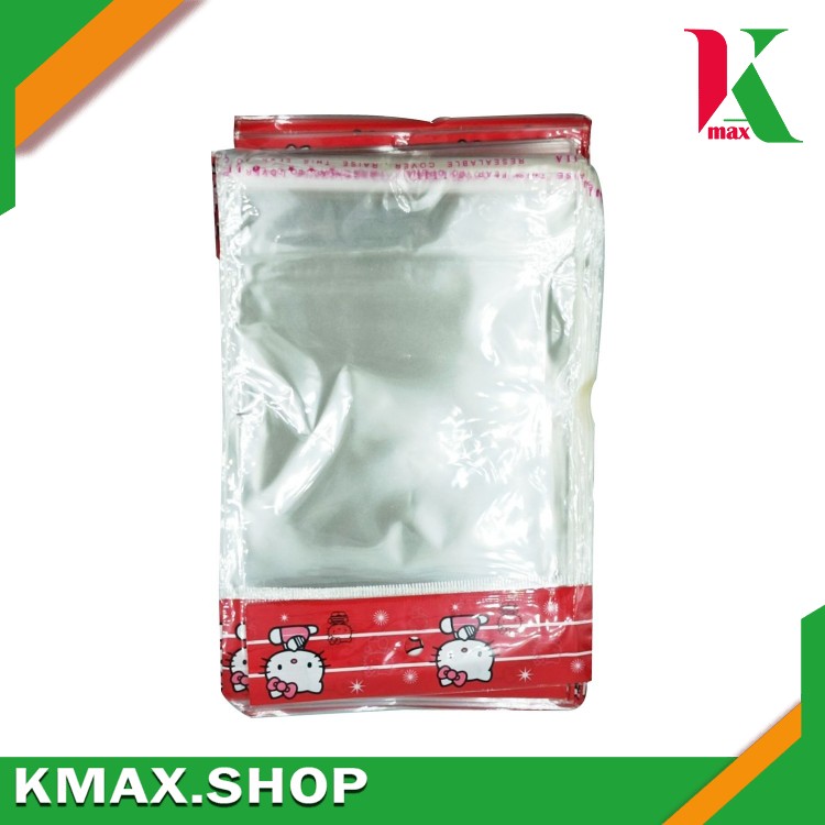 Plastic Bag with Glue (4"×4") ကပ်ခွာ (200pcs/pkt)