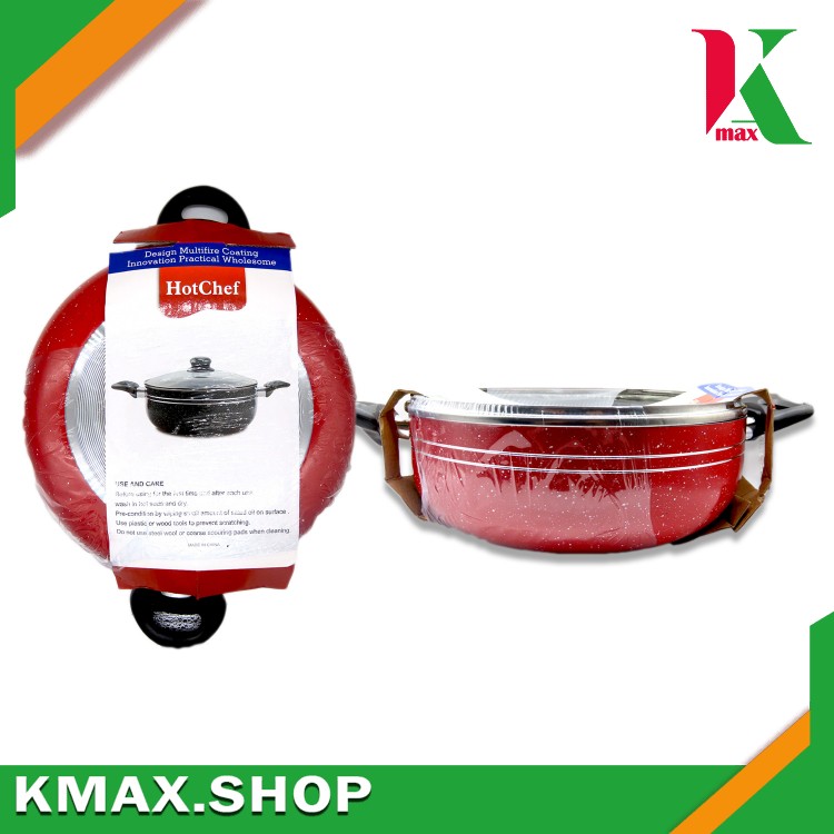 26cm Non Stick Frying Pan With Cover KW-1183