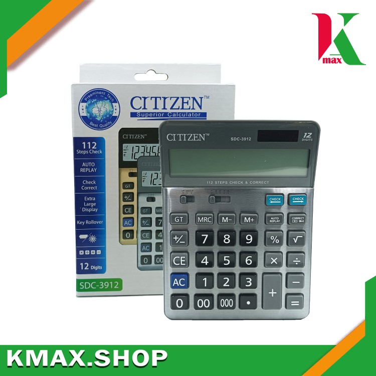 Citizen Super Calculator SDC-3912