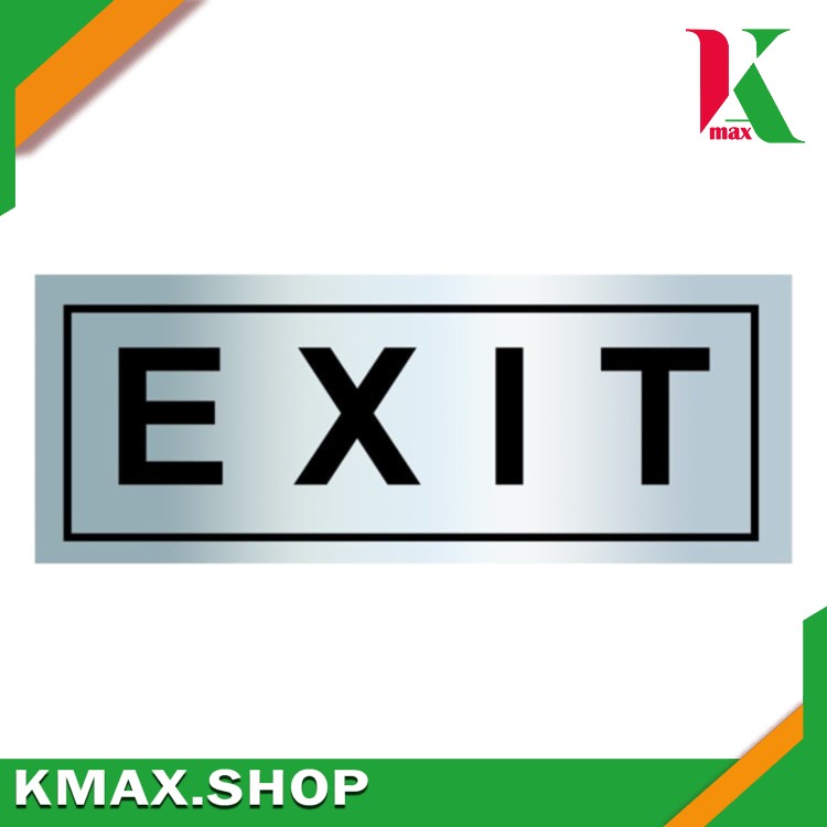 neat Sign Sticker metal (EXIT)