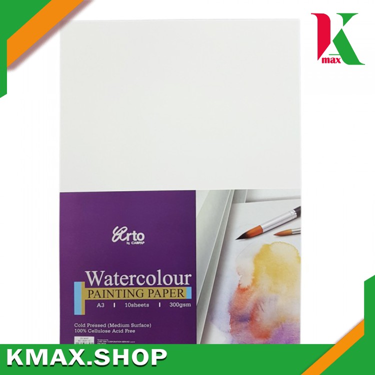 Arto Watercolour Painting Paper Pack A3 10sheets 300g