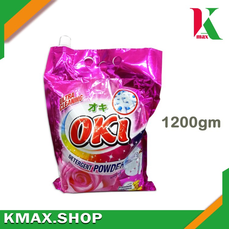 OKI Detergent Powder 1200gm (Pink)