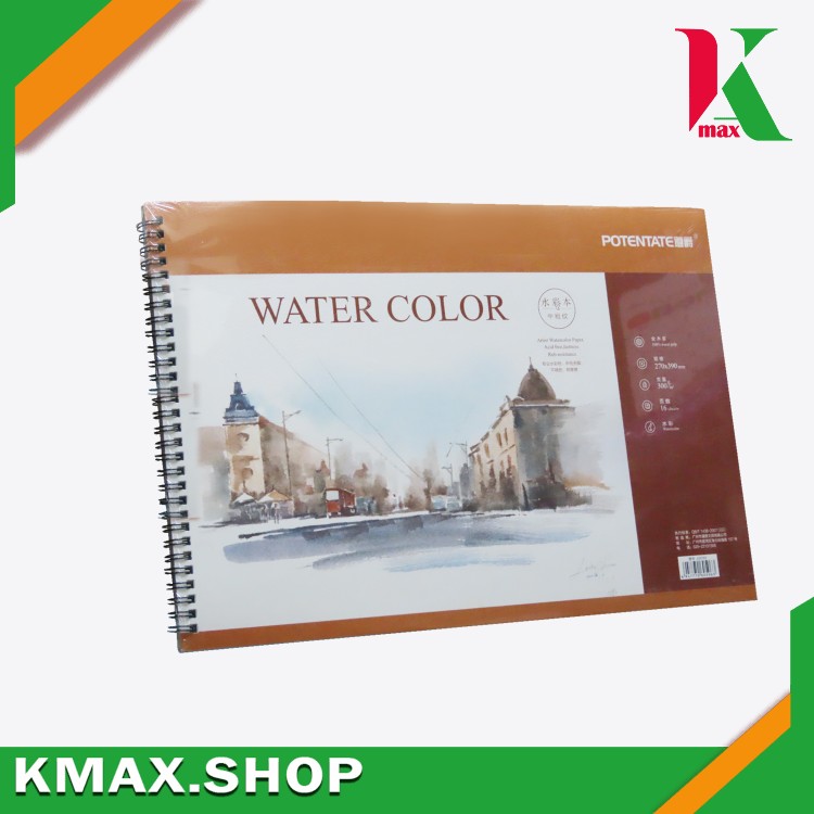 Potentate Ring Water Color Pad 16 sheets 300gsm 270 x 390mm 020763